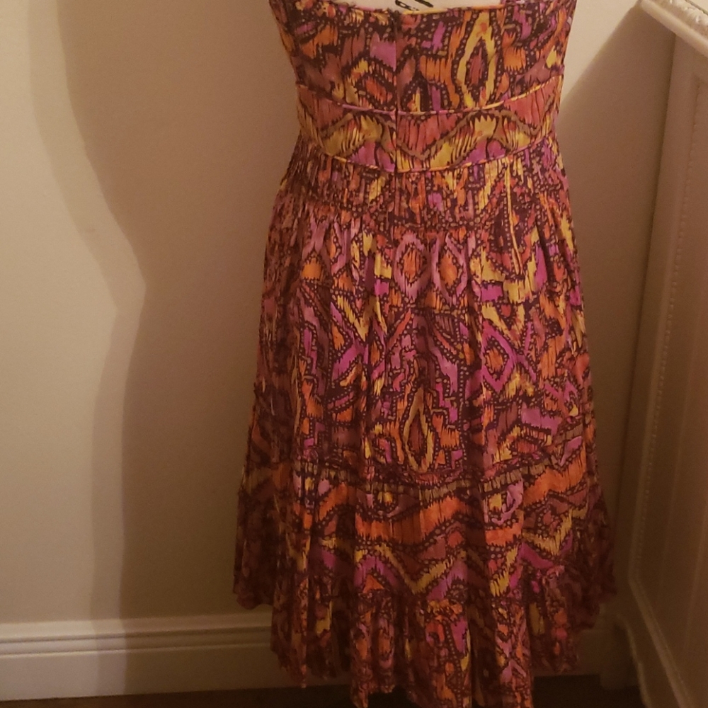 Colorful Boho Tribal Print Sundress - Picture 6 of 7